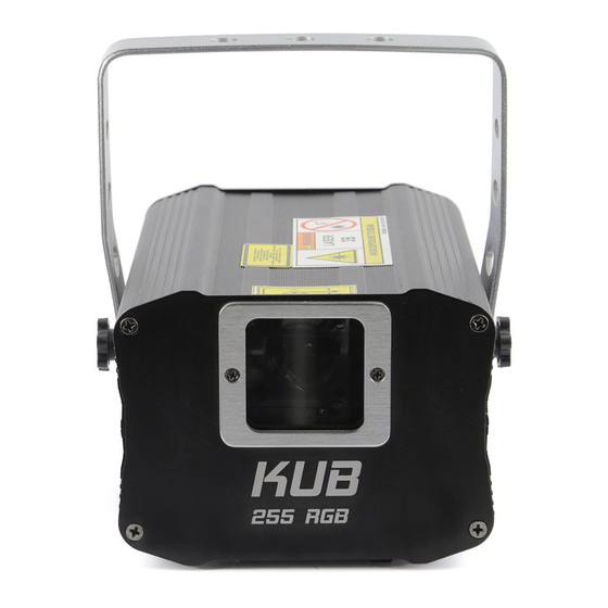 BoomToneDJ KUB 255 RGB User Manual