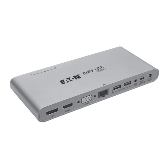 Eaton TRIPP LITE U442-DOCK4-S Owner's Manual