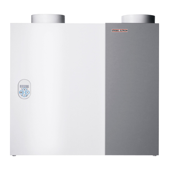 STIEBEL ELTRON LWZ 270 plus Operating And Installation Instructions