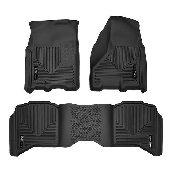 HUSKY LINERS 6147 Care And Use Instructions