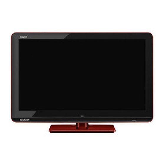 Sharp LC-22LE520M (RD) Specifications
