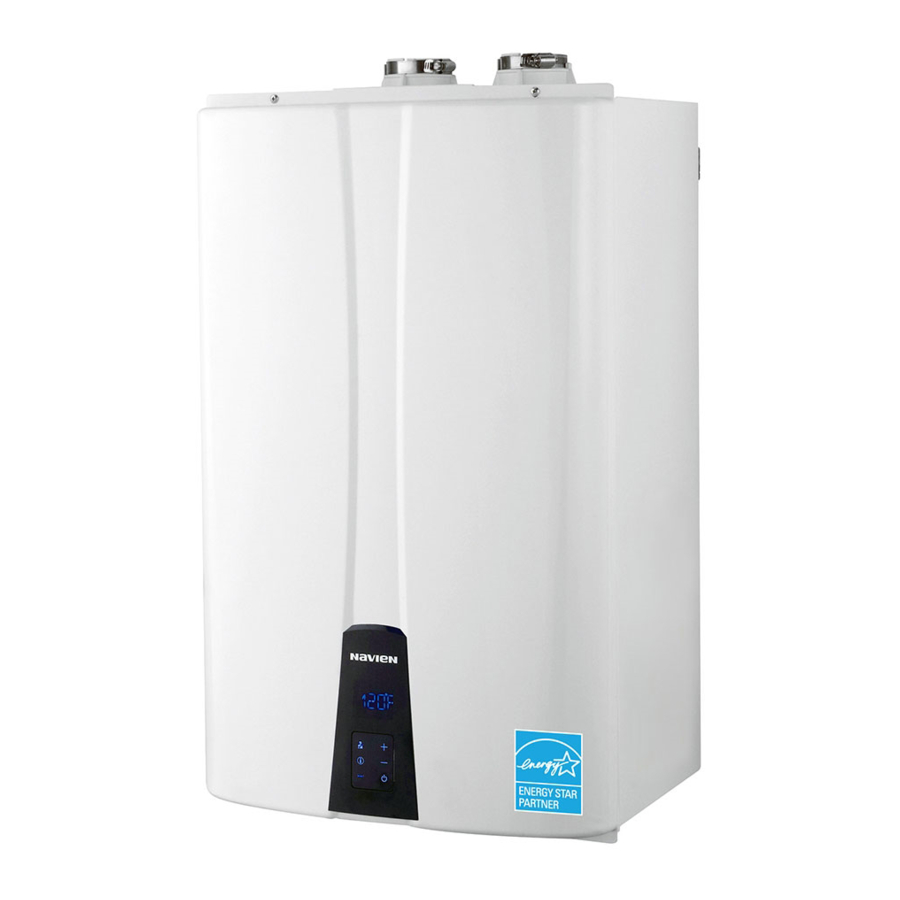 Navien NPE-180A Operation Manual
