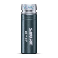 Shure Beta 98A User Manual
