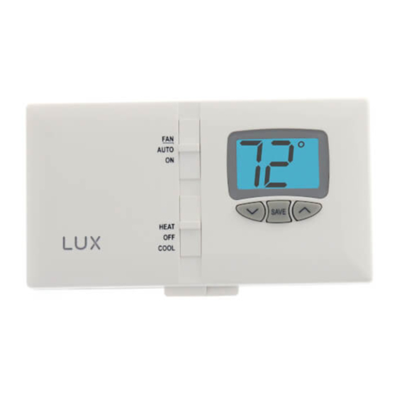 Lux Products SERIES DMH110 Installation And Operating Instructions