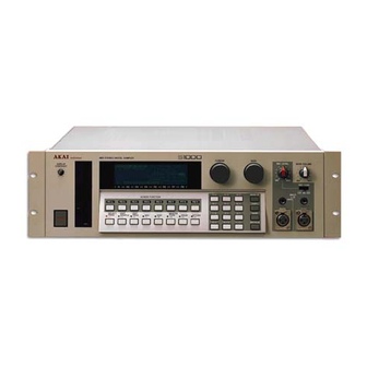 Akai S1000 Manual