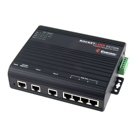 Comtrol ROCKET LINX ES7506 Quick Installation Manual