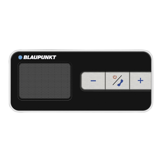 Blaupunkt BT Drive Free 112 User Manual