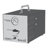 SKC BioLite Plus 228-9615 Operating Instructions Manual