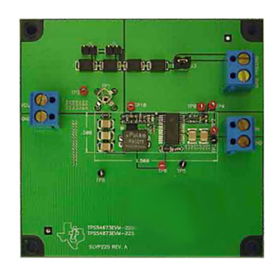 Texas Instruments TPS54673EVM-225 User Manual