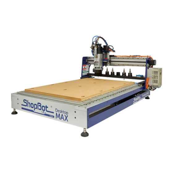ShopBot Desktop Series Quick Start Manual