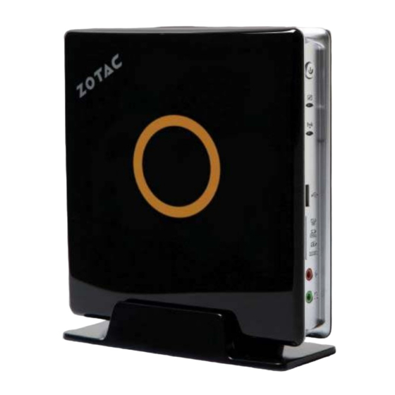 Zotac ZBOX HD-NS21-E User Manual