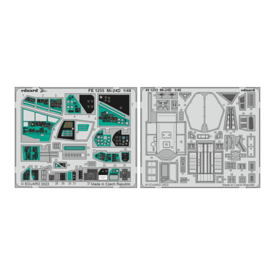 Eduard Mi-24D Assembly Instructions