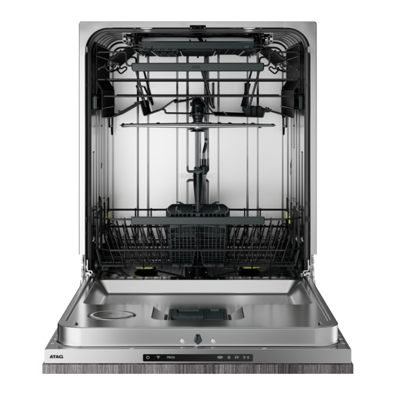 User Manuals: Atag DW7214MB Built-in Dishwasher