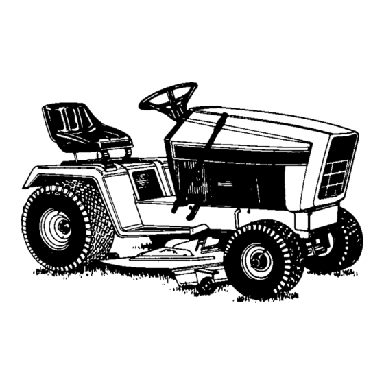 Cub Cadet 1215 Owner's Manual