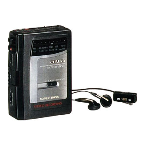 Aiwa HS-JS215 Service Manual