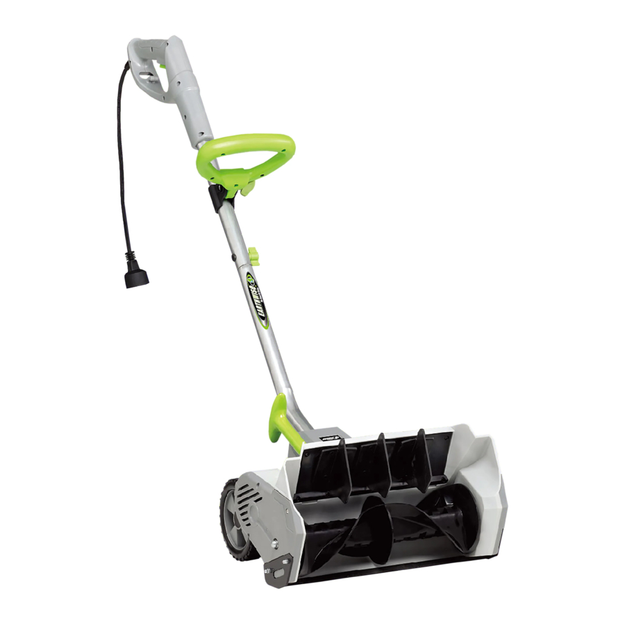 EarthWise SN70016 - 16-IN Snow Thrower Manual