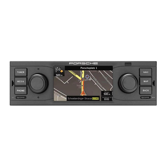 Porsche PCRN Operating Manual