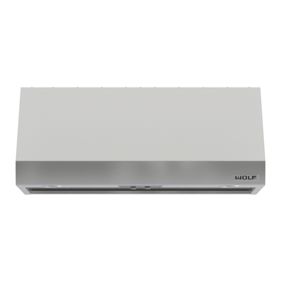 Wolf W302210I Installation Instructions Manual