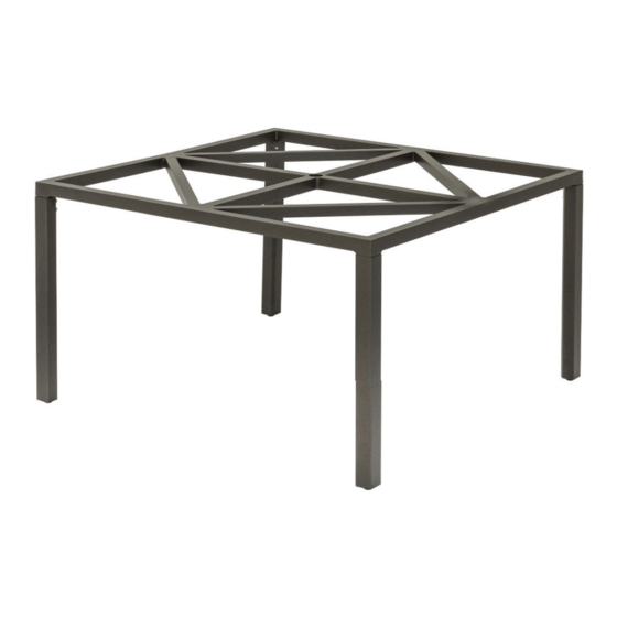 TROPITONE MATRIX KD TABLE ASSEMBLY INSTRUCTIONS Pdf Download ManualsLib