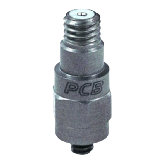 PCB Piezotronics J352C68 Installation And Operating Manual