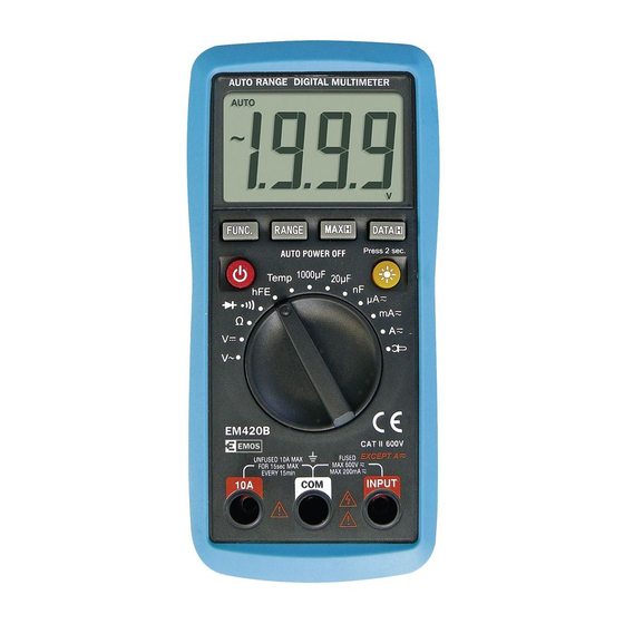 Emos MD-420 Manual