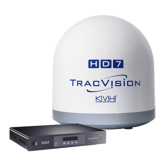 KVH Industries TracVision HD7 Installation Instructions Manual