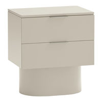 Teulat Totem Bedside table 2Dr 17313 TE Manual
