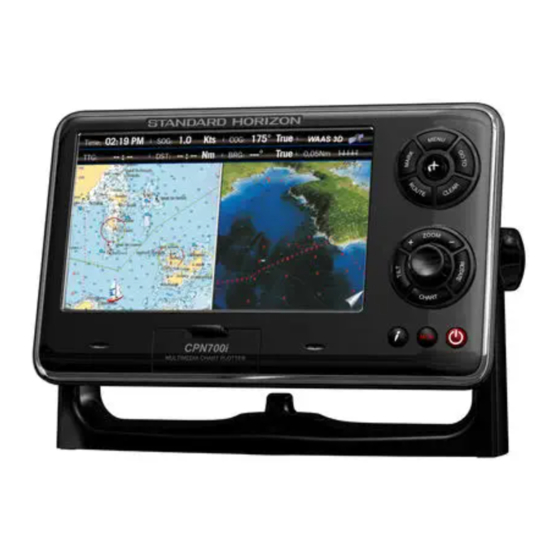 Standard Horizon CPN1010i Owner's Manual
