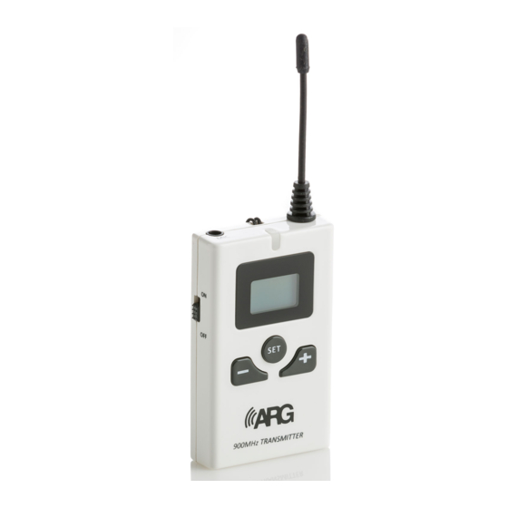 ARG -OM-030 Manual And User Manual