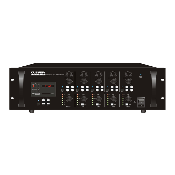 Clever Acoustics MA 4060MP Manuals