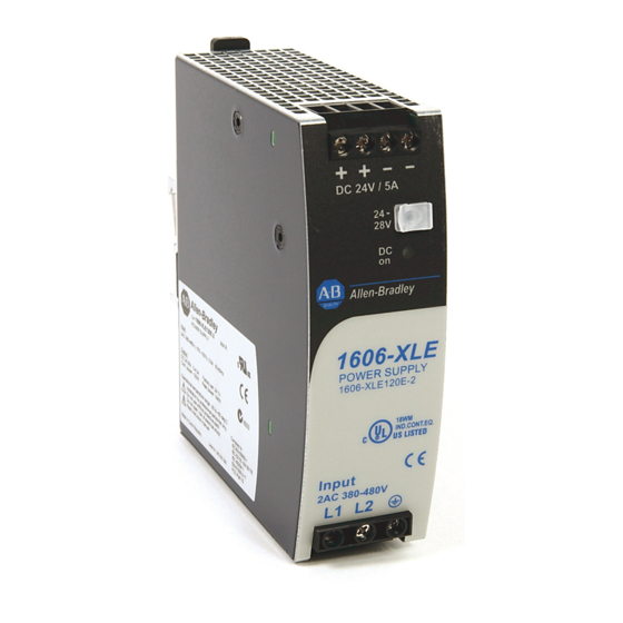 Rockwell Automation 1606-XLE96B-2 Instruction Manual