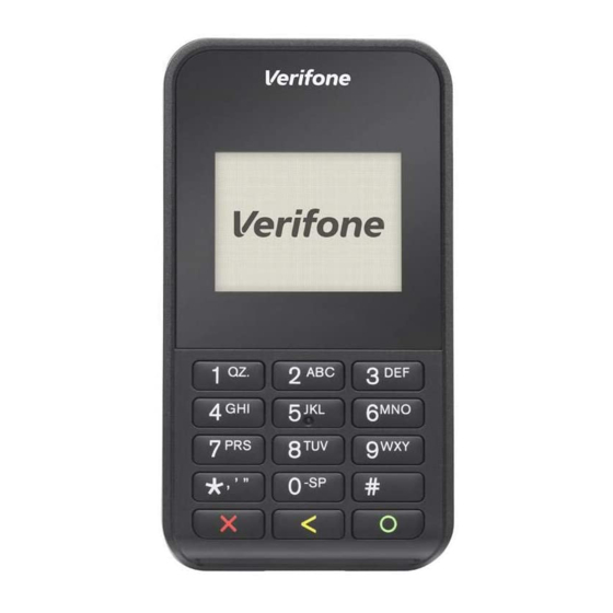 VeriFone Presto Smart e355 Manuals