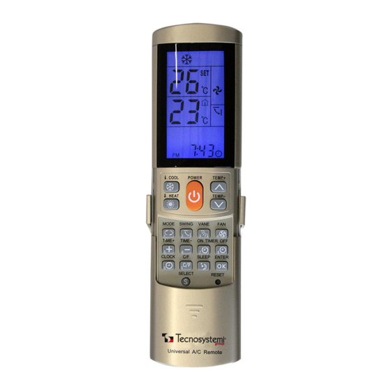 Tecnosystemi 11132199G User Manual