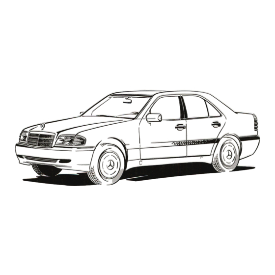 MERCEDES-BENZ C 230 1998 OWNER'S MANUAL Pdf Download | ManualsLib