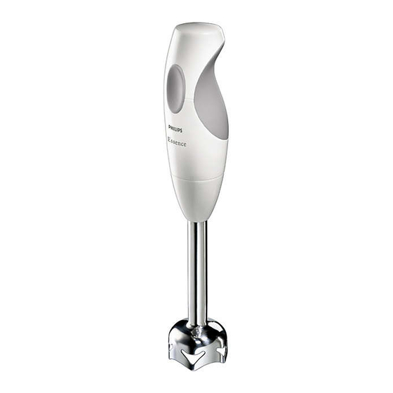 User Manuals: Philips Essence HR1356 Handheld Blender