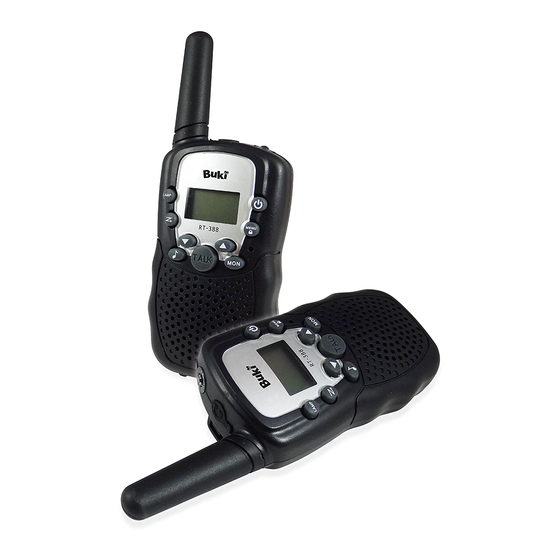 Buki TW01 Manual