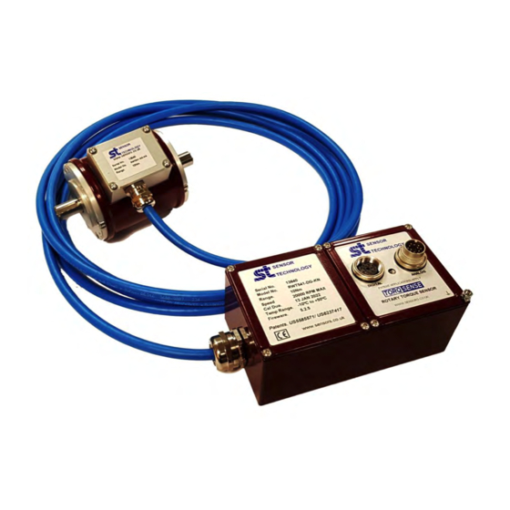Sensor Technology TorqSense SGR530 Series User Manual