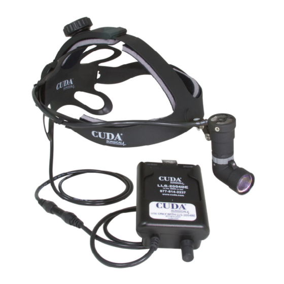 Cuda surgical ELITE 9000 Operation Manual