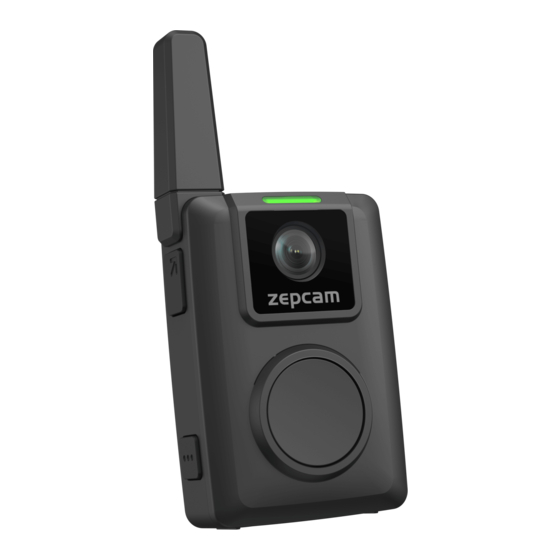 ZEPCAM T3 LIVE Bodycam Instruction Manual