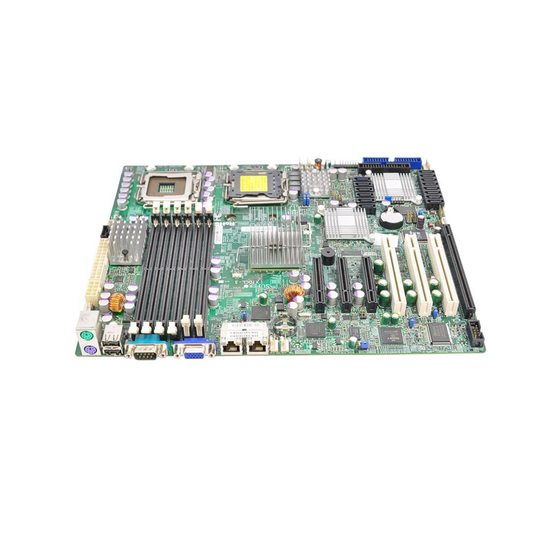 Supermicro X7DCL-3 User Manual