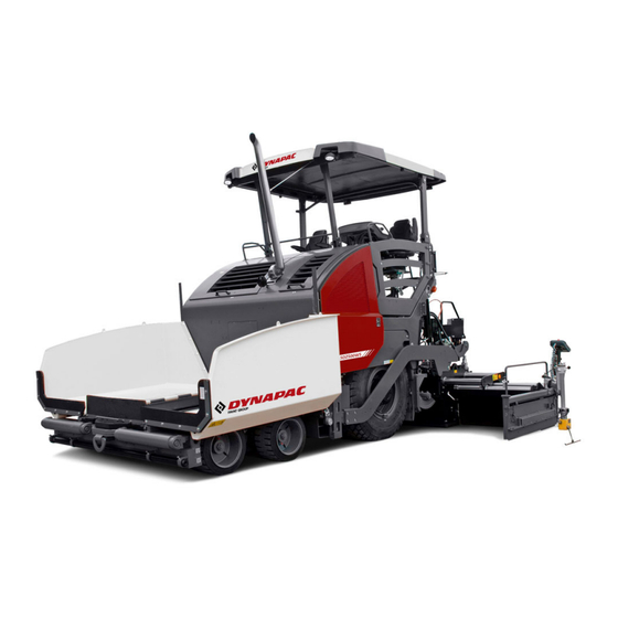 Fayat Group DYNAPAC SC2500WS Operating Instructions Manual