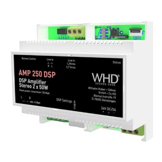 WHD WR 250 HS Manual