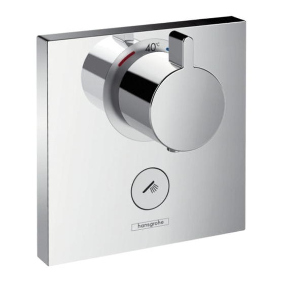 Hans Grohe ShowerSelect 15735400 Instructions For Use/Assembly Instructions