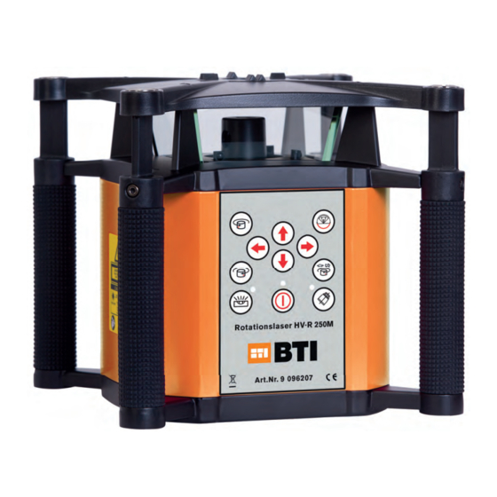 BTI HV-R 250M User Manual