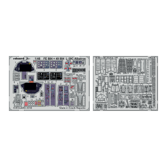 Eduard L-39C Albatros Manual