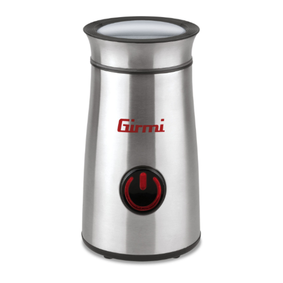 Girmi MC01 User Manual