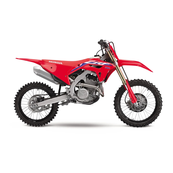 Honda CRF250RX Owner's Manual