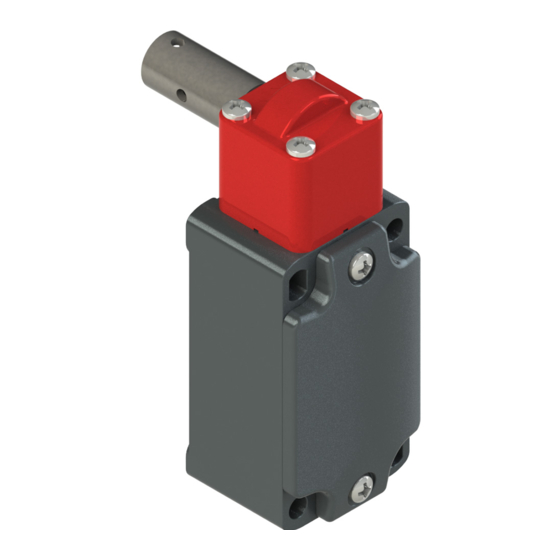 pizzato FD EX8 Series Quick Start Manual