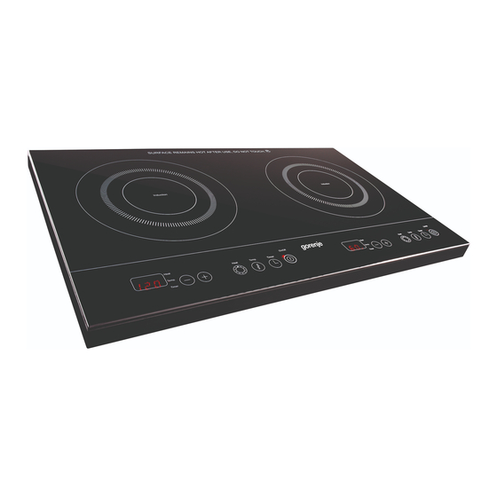 Gorenje IC 3400 DP Instruction Manual