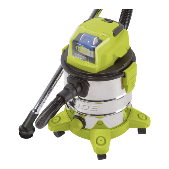 SNOWJOE SUNJOE 24V-WDV6000-CT Operator's Manual